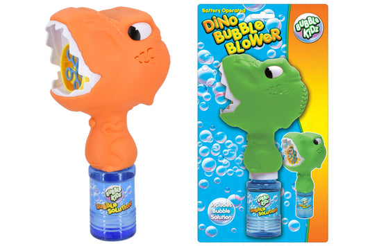 Fun: B/O Dino Bubble Blower (2 Assorted Colors) | Entertain Your Kids