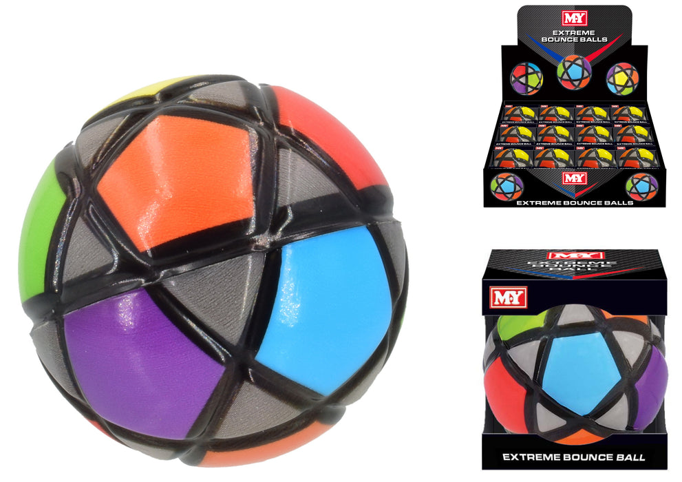 M.Y 70mm Extreme Bounce Ball: Ultimate Fun in Display Box
