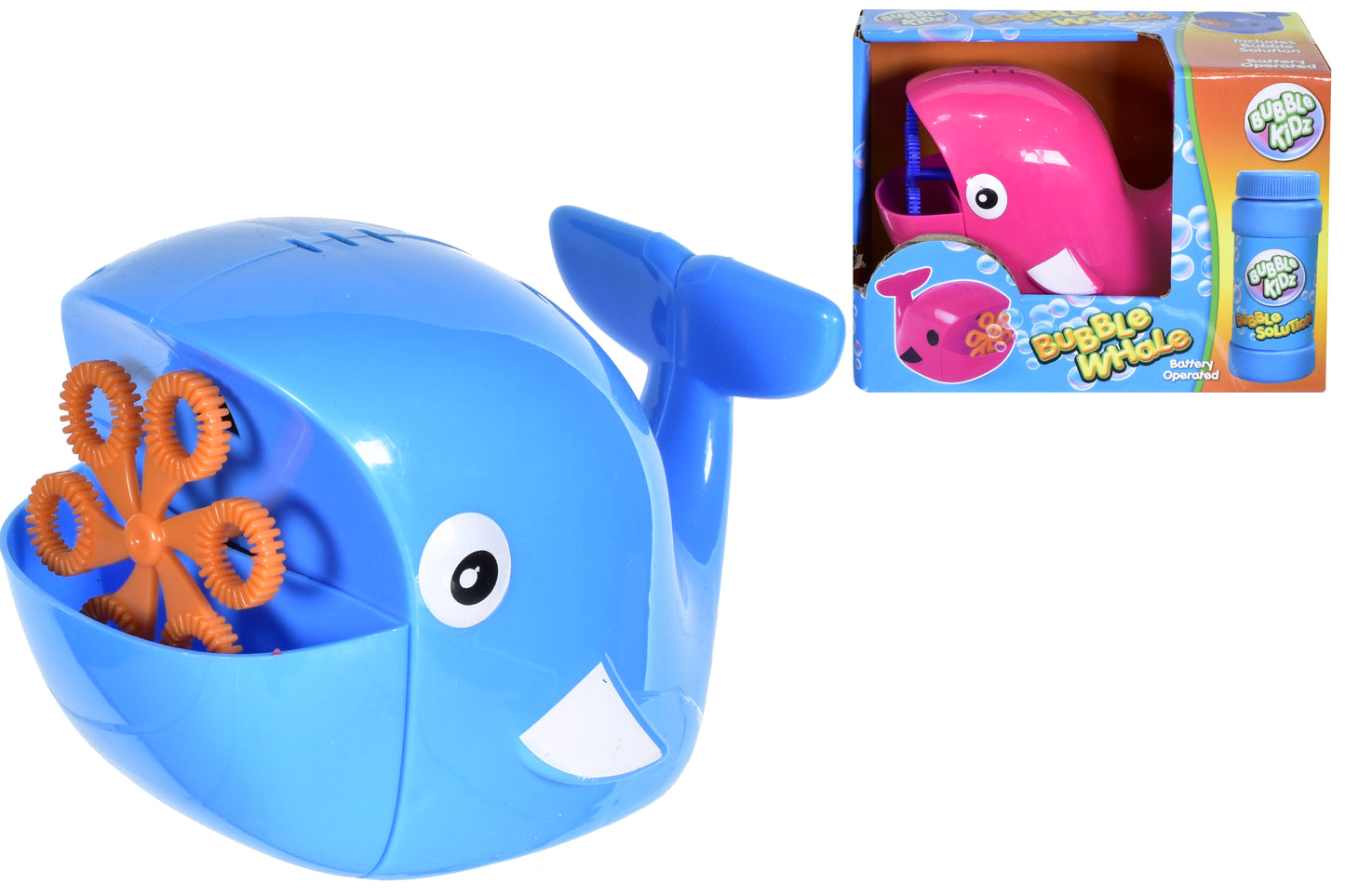 Machine à bulles Baleine à piles avec bulles | Jouet amusant pour enfants