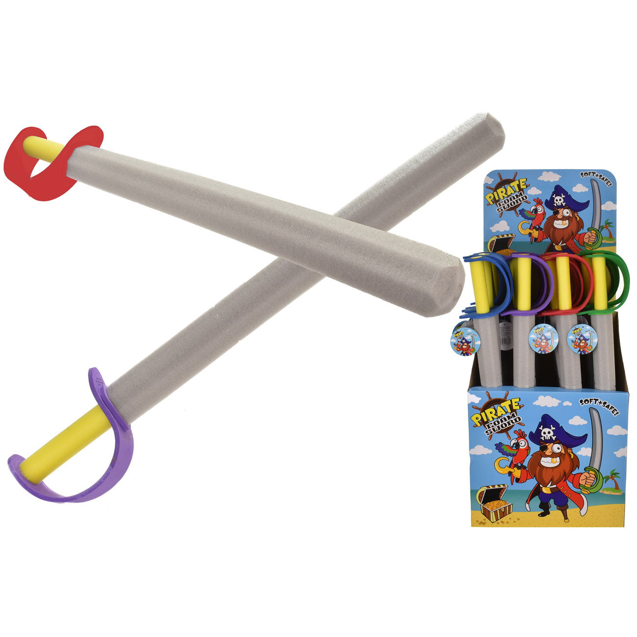 Épée de pirate en mousse EVA de 67 cm