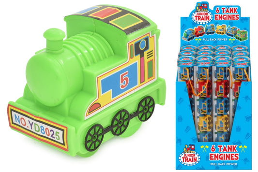 Get Moving with Our 6pc Pullback Trains In Tube