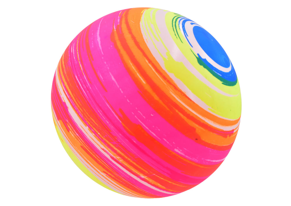 Get Your Game On with the 9" 80g Hot Colour Ring Football - Deflated