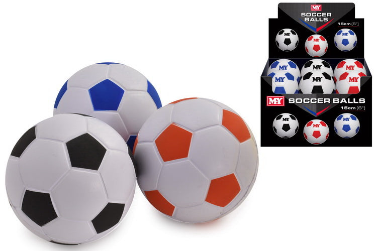 Get Your Game On with 6" Pu Footballs | Display Box | Assorted Colors