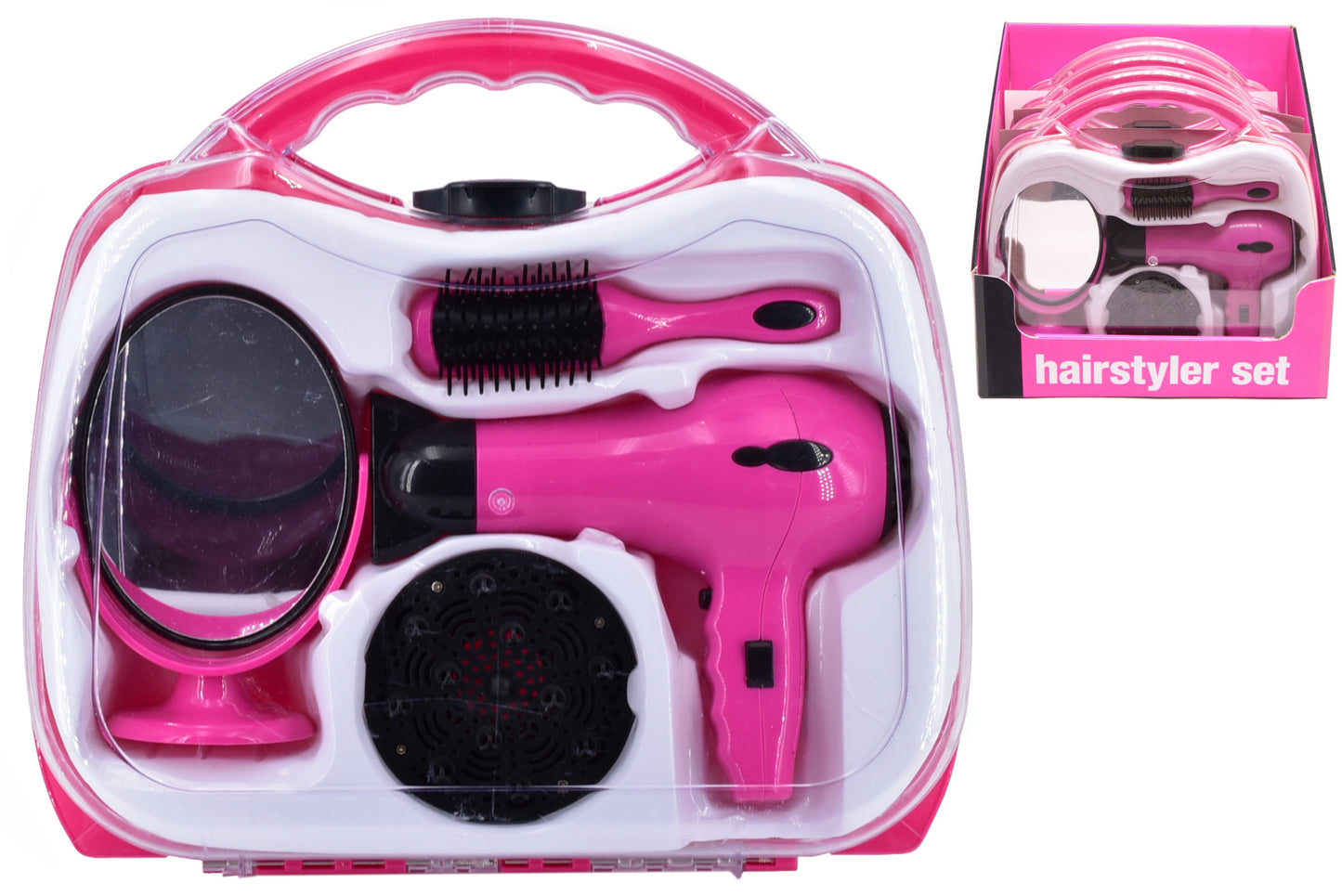 Coffret Sèche-cheveux B/O dans une mallette de transport