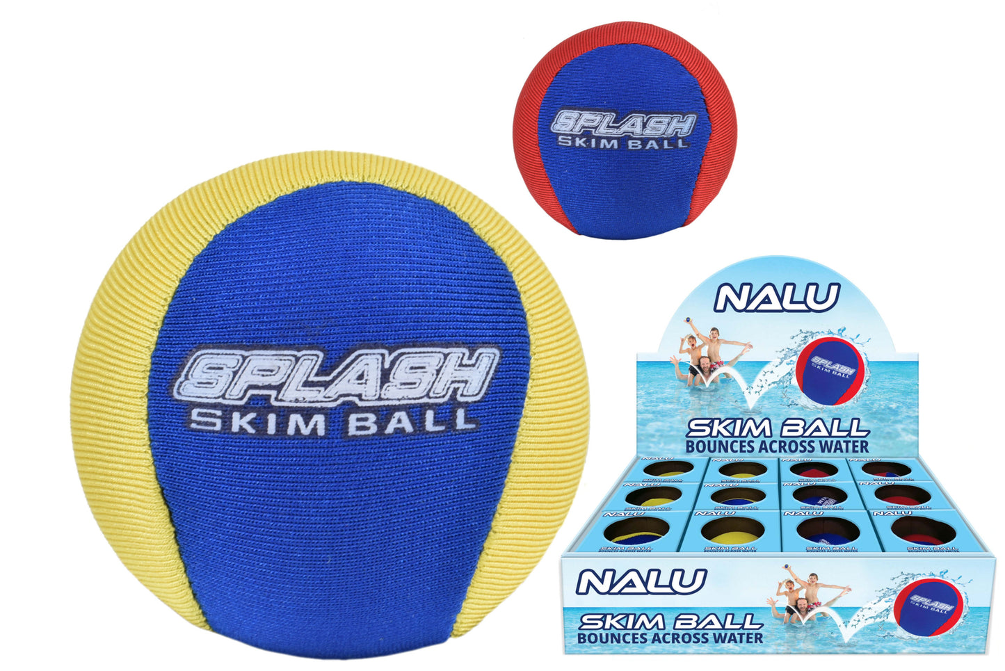 Ensemble de balles de skimboard en néoprène de qualité supérieure, toucher ouvert et boîte de présentation