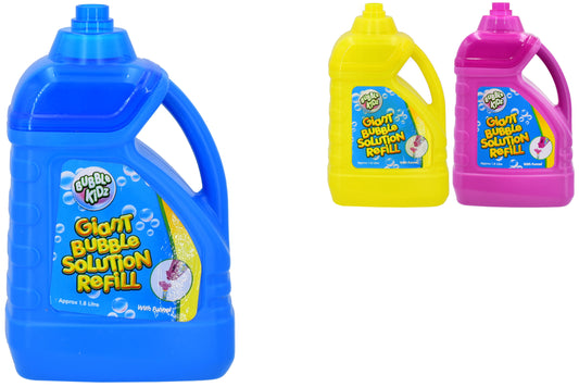 Top-Quality 1.8 Litre Bubble Solution Refill Bottle for Endless Fun