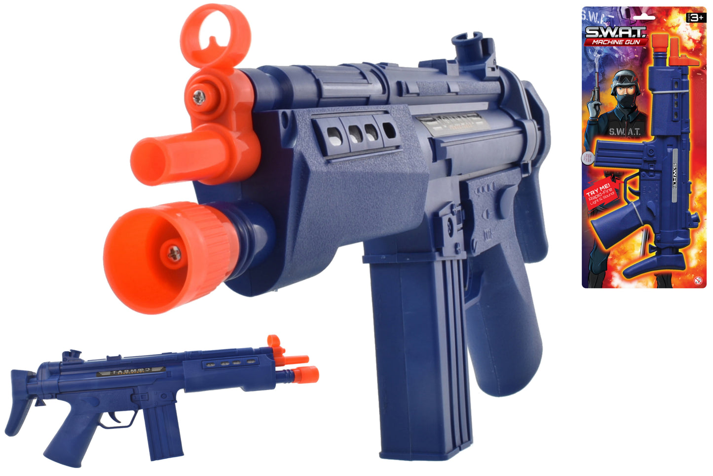 B/O Light And Sound Machine Gun | Realistic Toy Gun for Kids