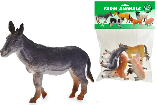 Adorable 6pc Farm Animals Set - Perfect for Imaginative Play
