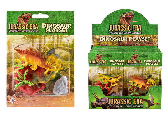 the Thrilling Dinosaurs (3 Assorted) On Blistercard - Dbx | Unleash Prehistoric Fun