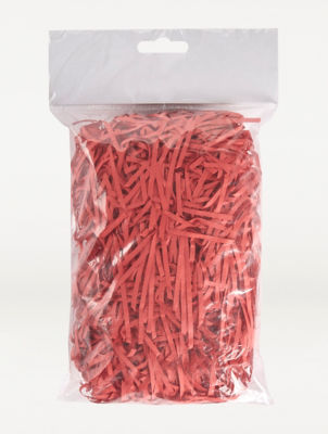 RED SHREDDED PAPER 25G