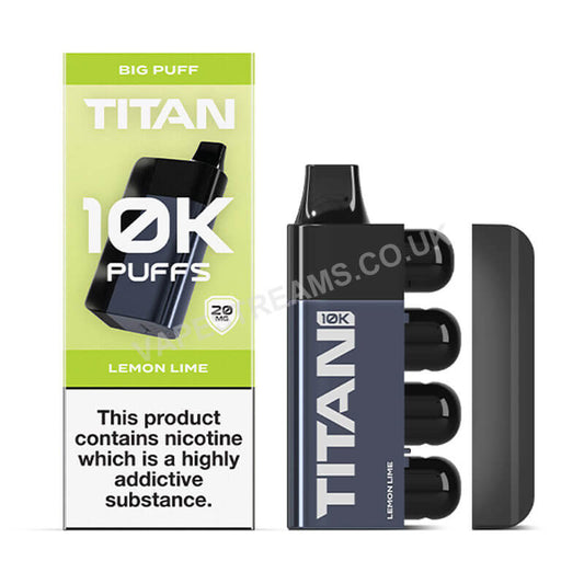 Titan 10k Lemon Lime Disposable Vape