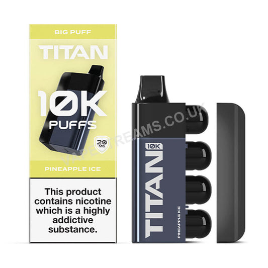 Titan 10k Pineapple Ice Disposable Vape