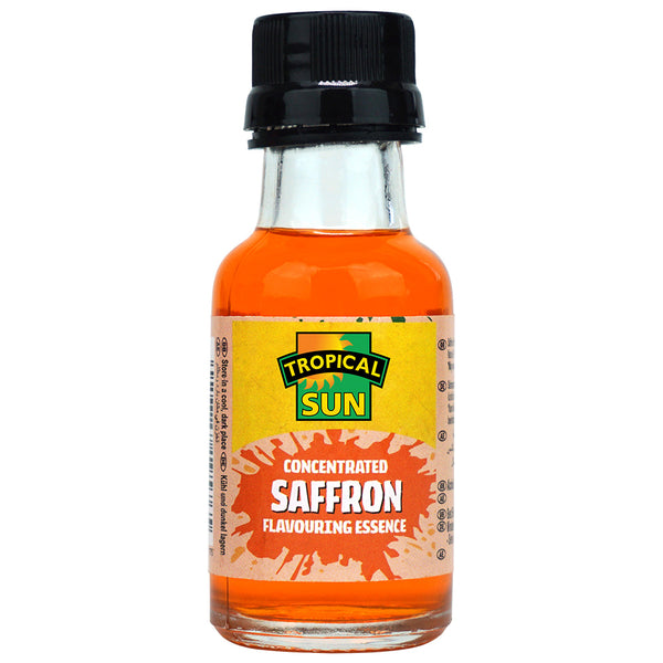 TROPICAL SUN CONCENTRATED SAFFRON FLAVOURING ESSENCE 28ml