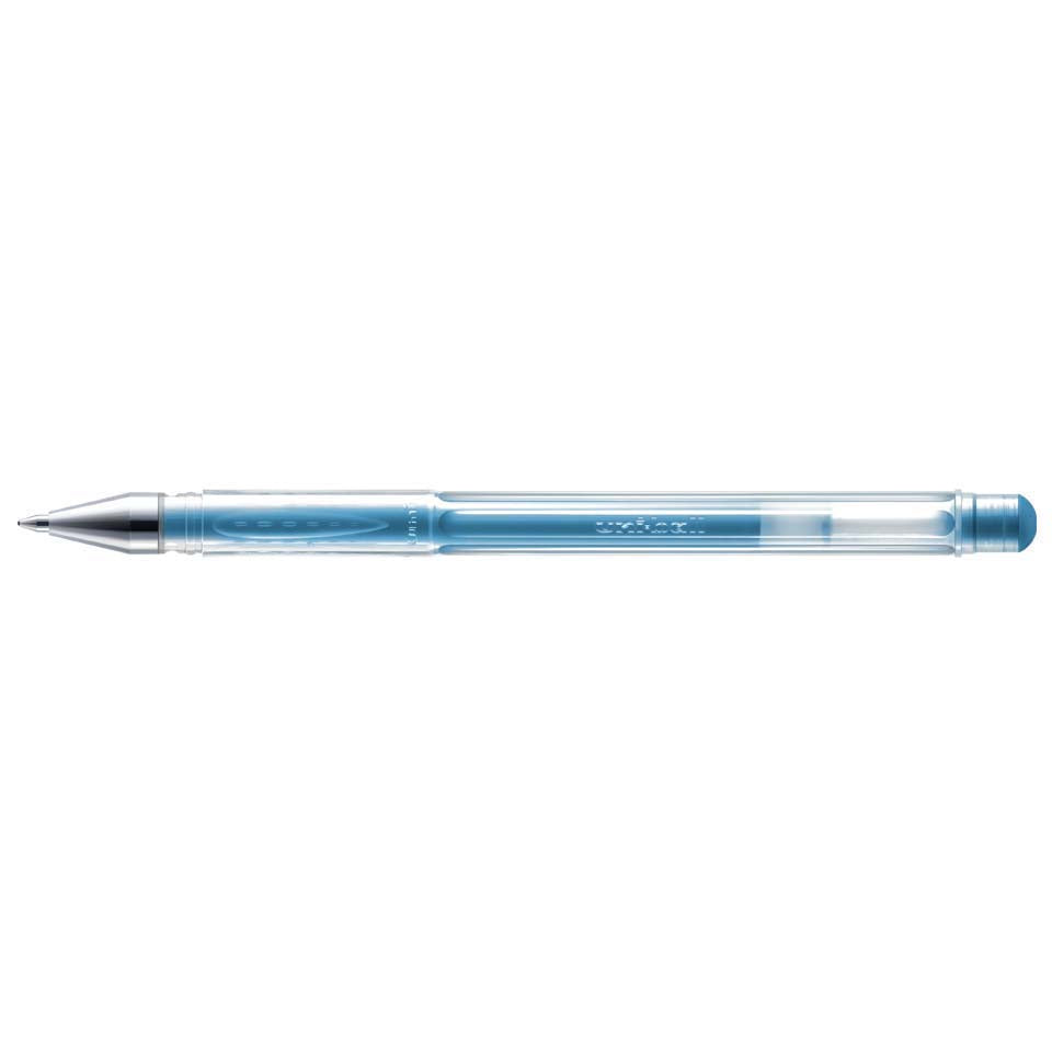 Uni-ball UM-120NM Signo Metallic Gel Rollerball Pen Silver