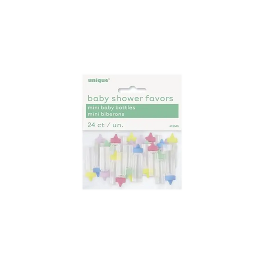 Baby shower 24 Mini Baby Bottles