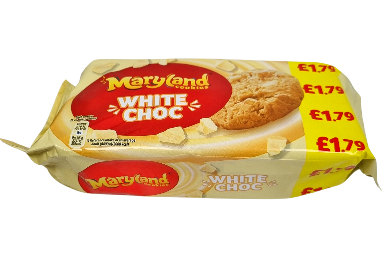 Maryland Cookies - White Choc Cookies - 180g