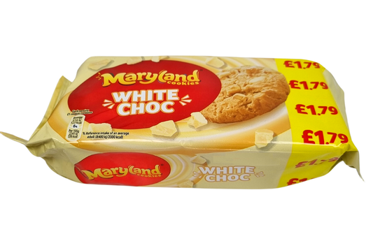 Maryland Cookies - White Choc Cookies - 180g