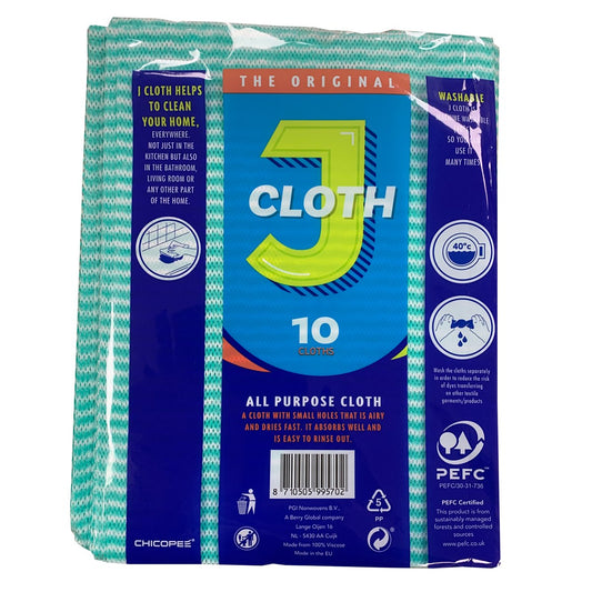 Chiffons J Cloth (paquet de 10)