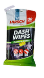 HIRSCH DASH WIPES CLEANS & SHINE - 30 Wipes