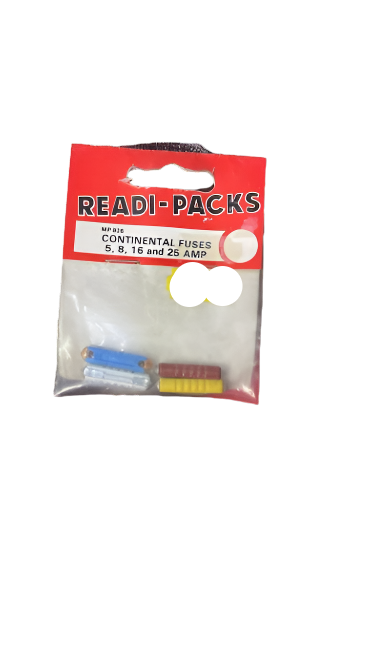 Readi Packs Continental Fuses