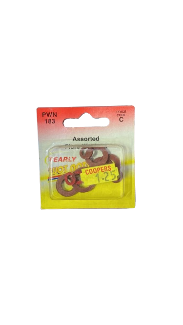 Assorted Fiber Washer Early Wot nots