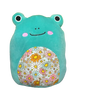 Squishmallows Summer Aqua Frog with Floral Belly