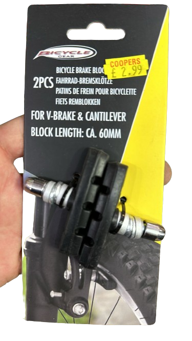 V-Brake & Cantilever Block Length 60mm