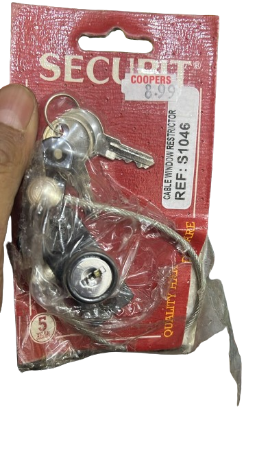 Cable Window Restrictor