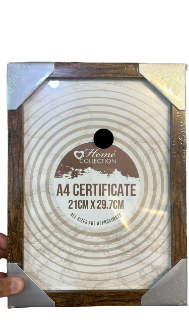 A4 Certificate 21cm x 29.7cm Photo Frame