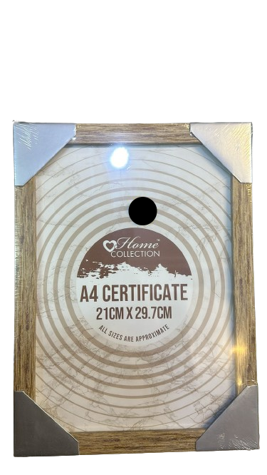 A4 Certificate 21cm x 29.7cm Photo Frame