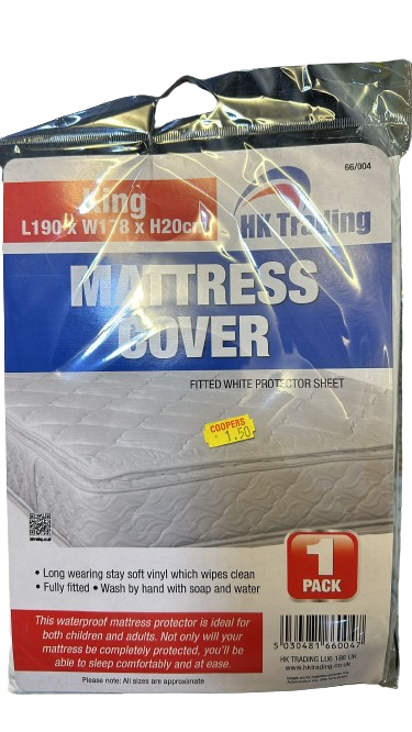 Drap-housse protège-matelas blanc