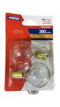 STATUS 40w Clear Heavy Duty Round Bulb