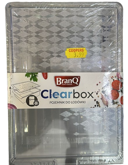 BranQ Boîte de rangement Clearbox