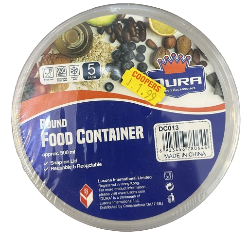 Round Food Container