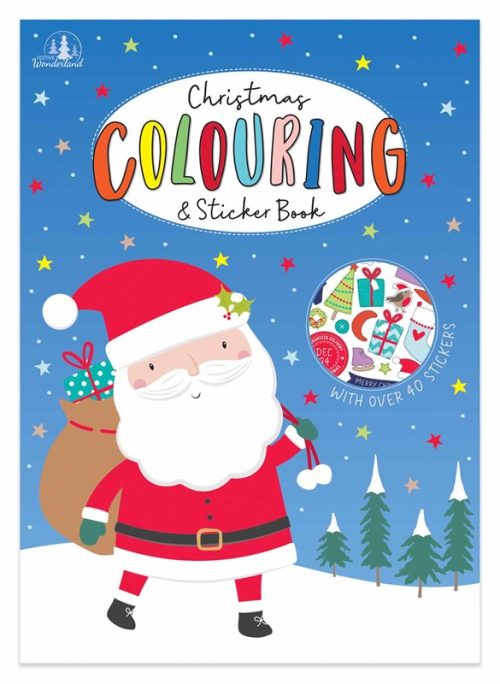Activity Christmas Colouring & Sticker Book