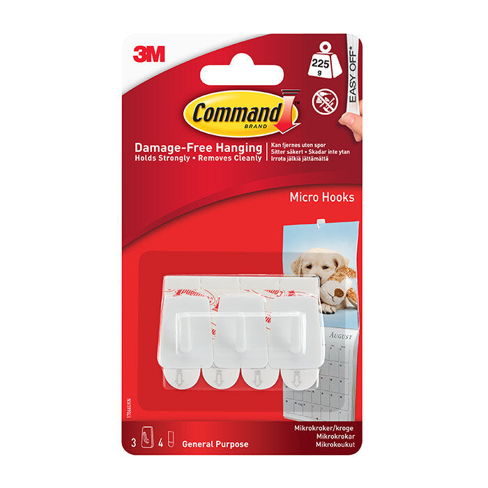 Crochets miniatures Command 17066