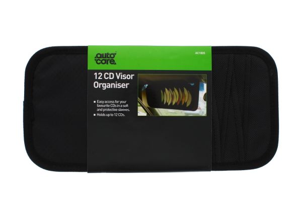 12 CD Visor Organiser