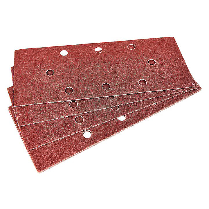 10 x 1/3 P80 grit sanding sheets (93mm x 230mm)