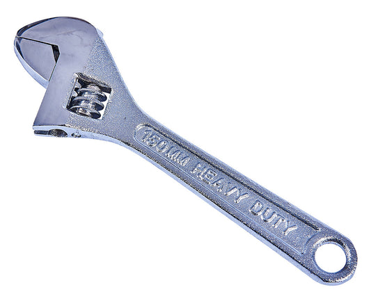 Amtech 150mm (6") Adjustable wrench with 20mm (0.8") jaw opening