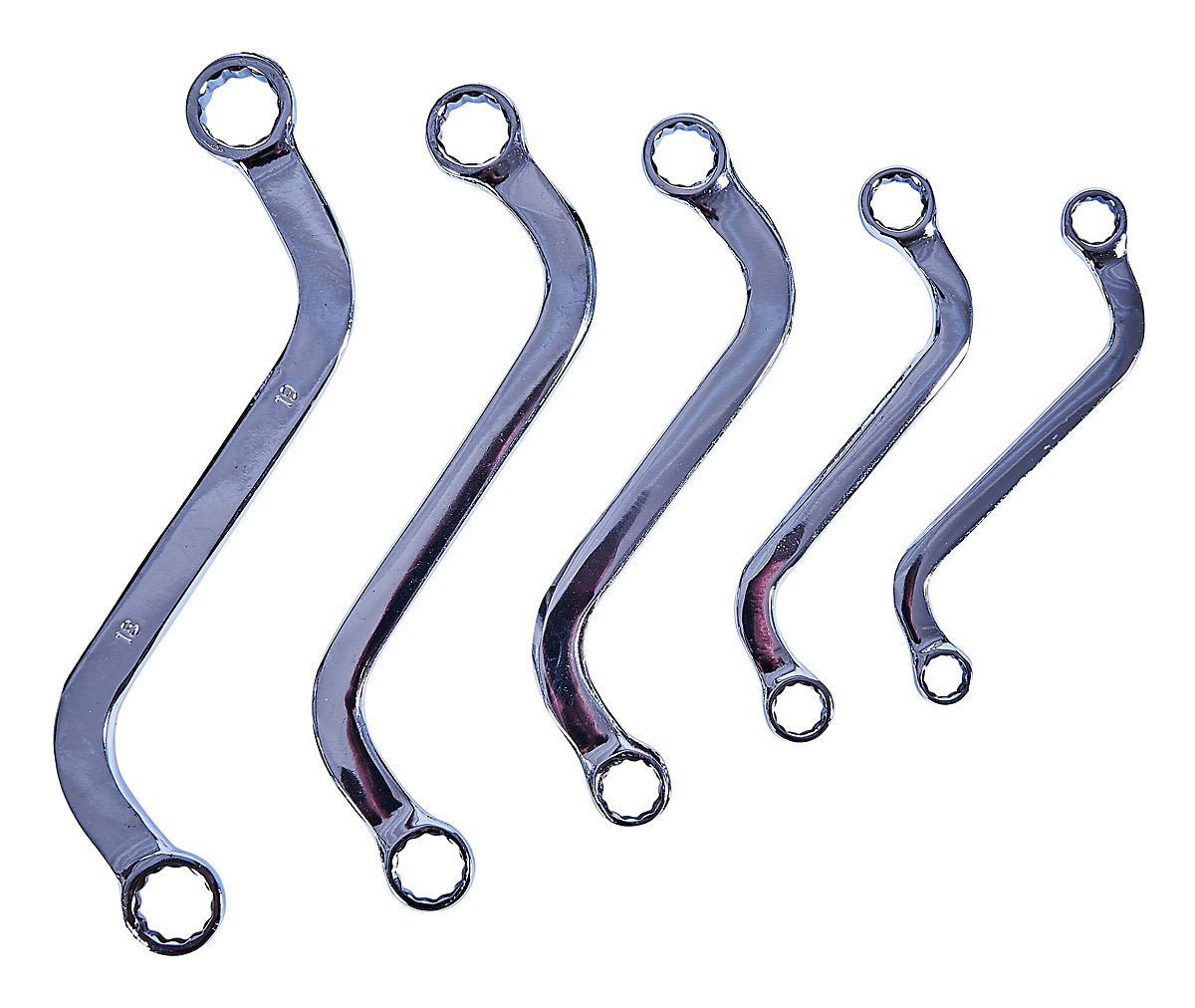 Amtech 5 Piece S-shaped spanner set