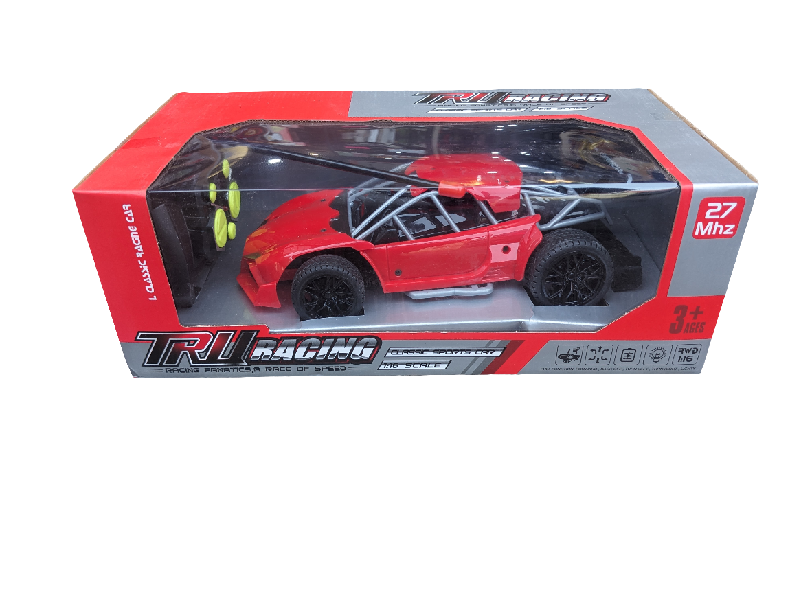 Tru Racing Classic Sports Remote Control Car Scale 1:16