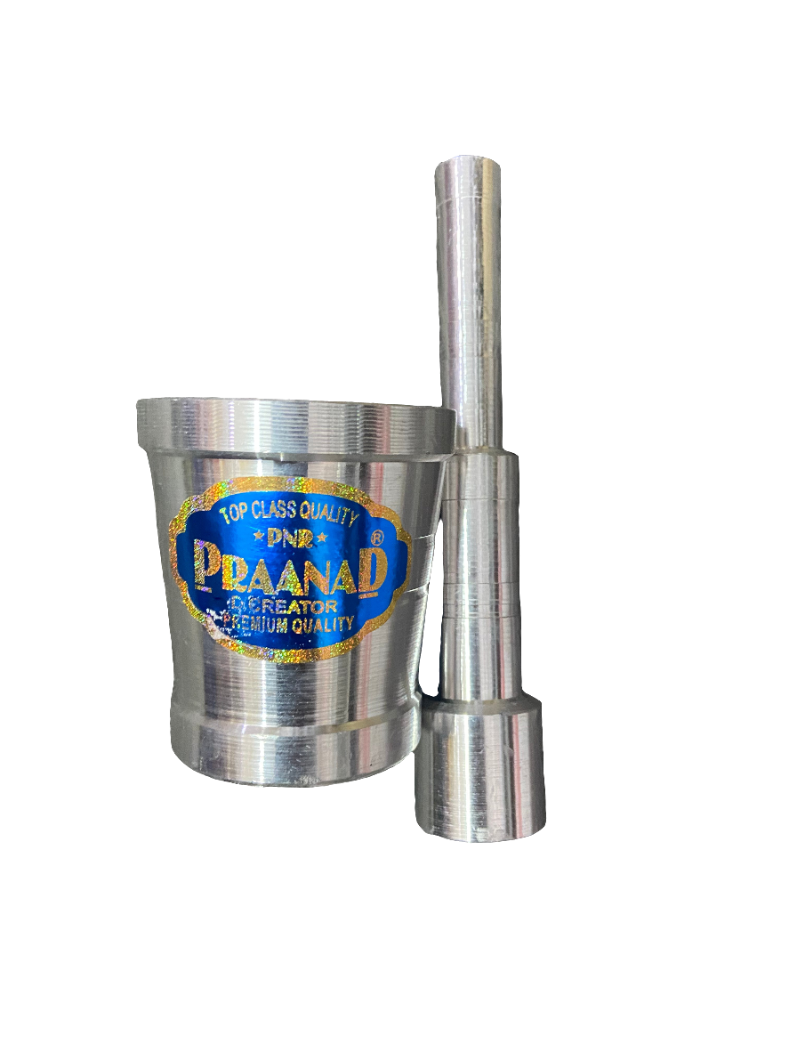 PRAANAD PESTLE & MORTAR METAL