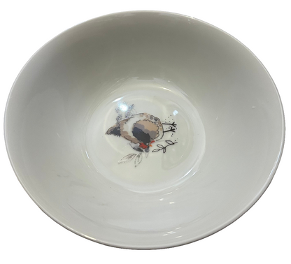 Price & Kensington Country Hens Porcelain Cereal Bowl, 18cm ,White