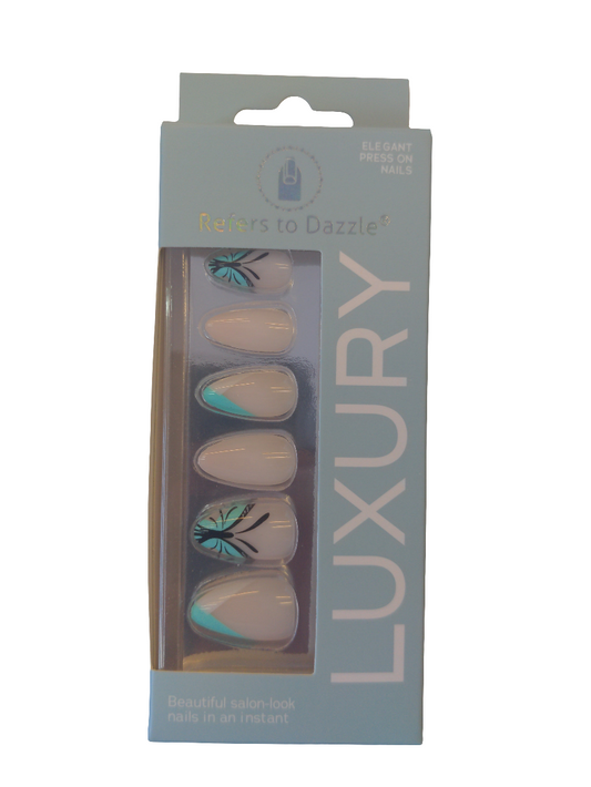 Faux ongles à presser