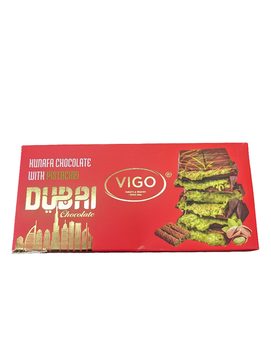 Dubai Kunafa Chocolate With Pistachio 150g
