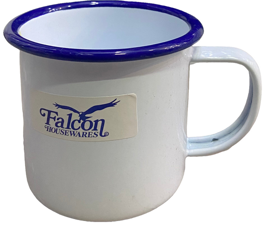 MUG ÉMAILLÉ 8CM BLANC