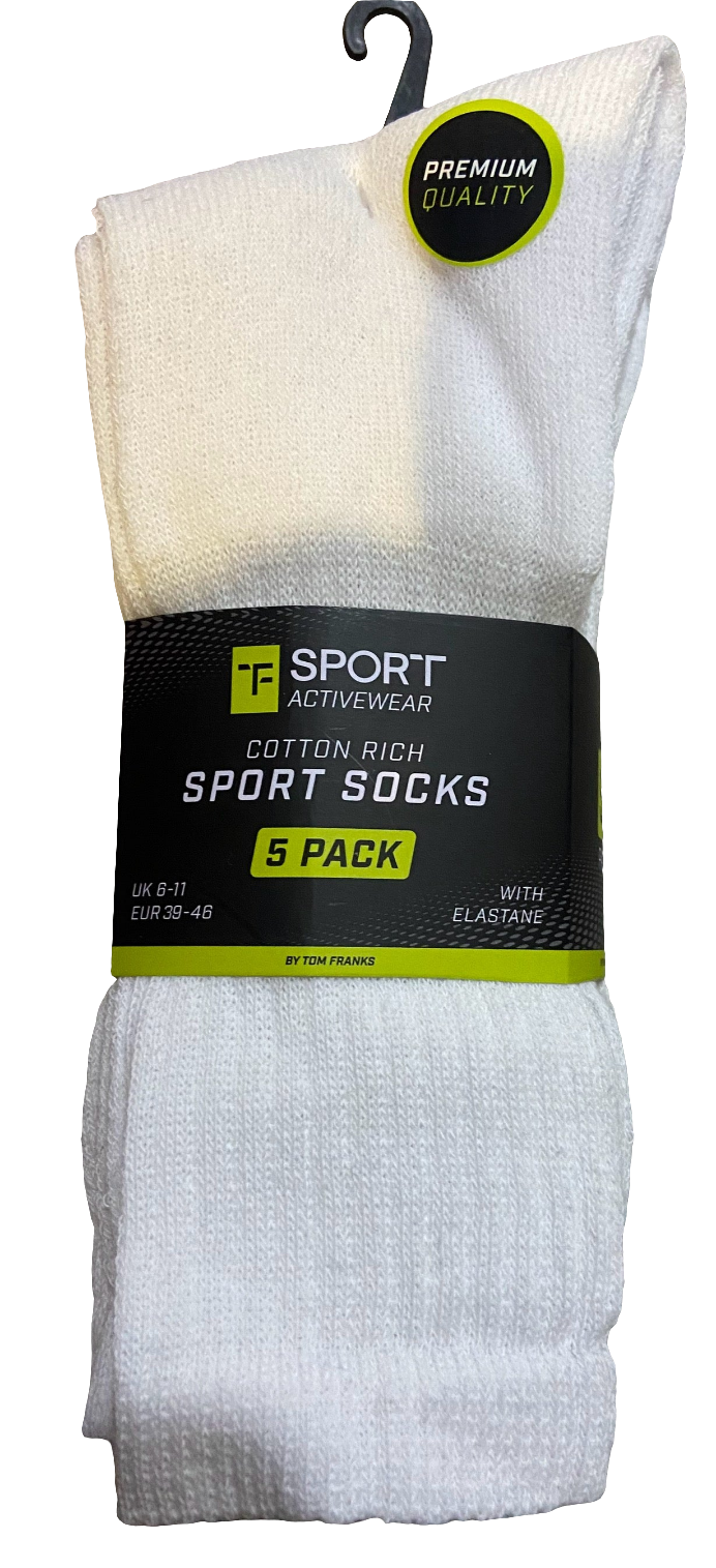 SPORT SOCKS 5 PACK