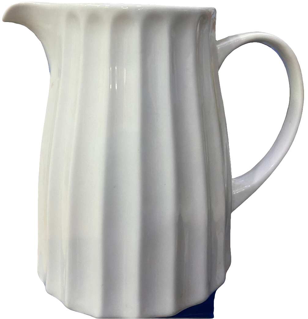 1L RIBBED JUG