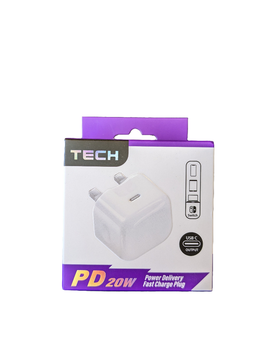 Chargeur rapide Tech PD 20W