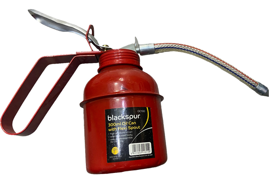 BLACKSPUR 300ml OIL CAN WITH FLEXI SPOUT
